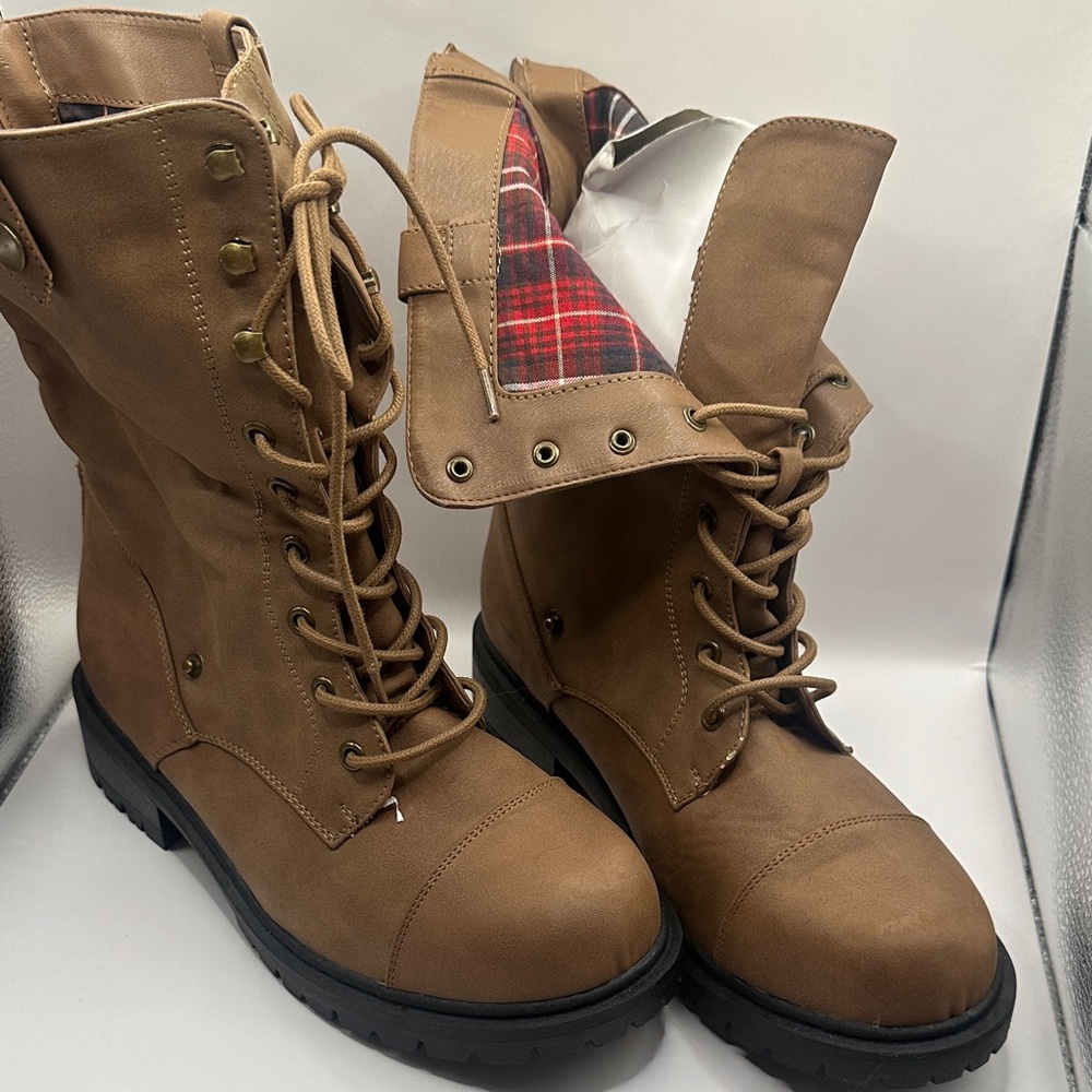 Torrid Women's Brown Lace-Up Boots